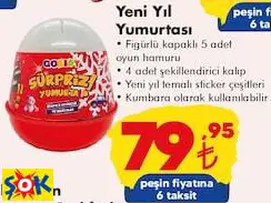 GOKİDY YENİ YIL YUMURTASI OYUNCAK